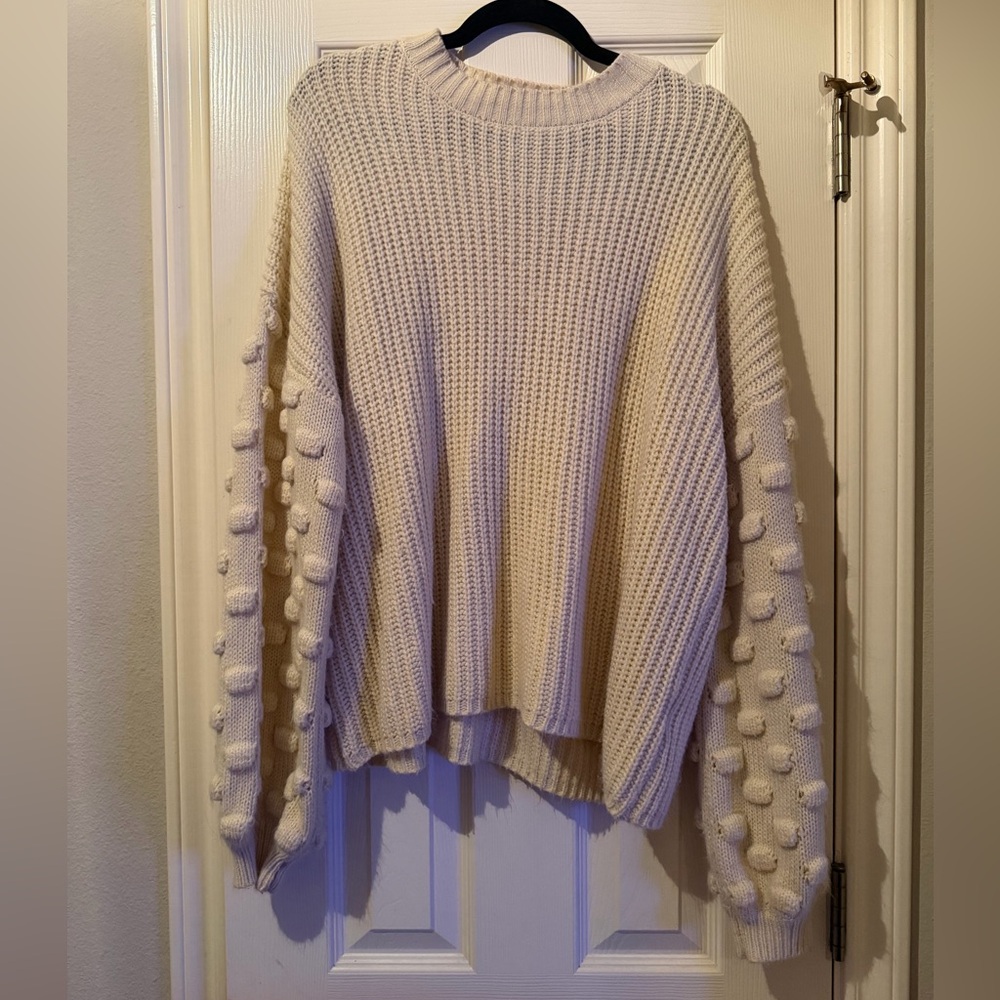 &merci called to surf sweater size L